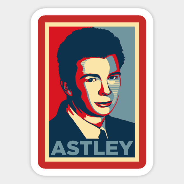 Astley Hope Sticker by DCLawrenceUK